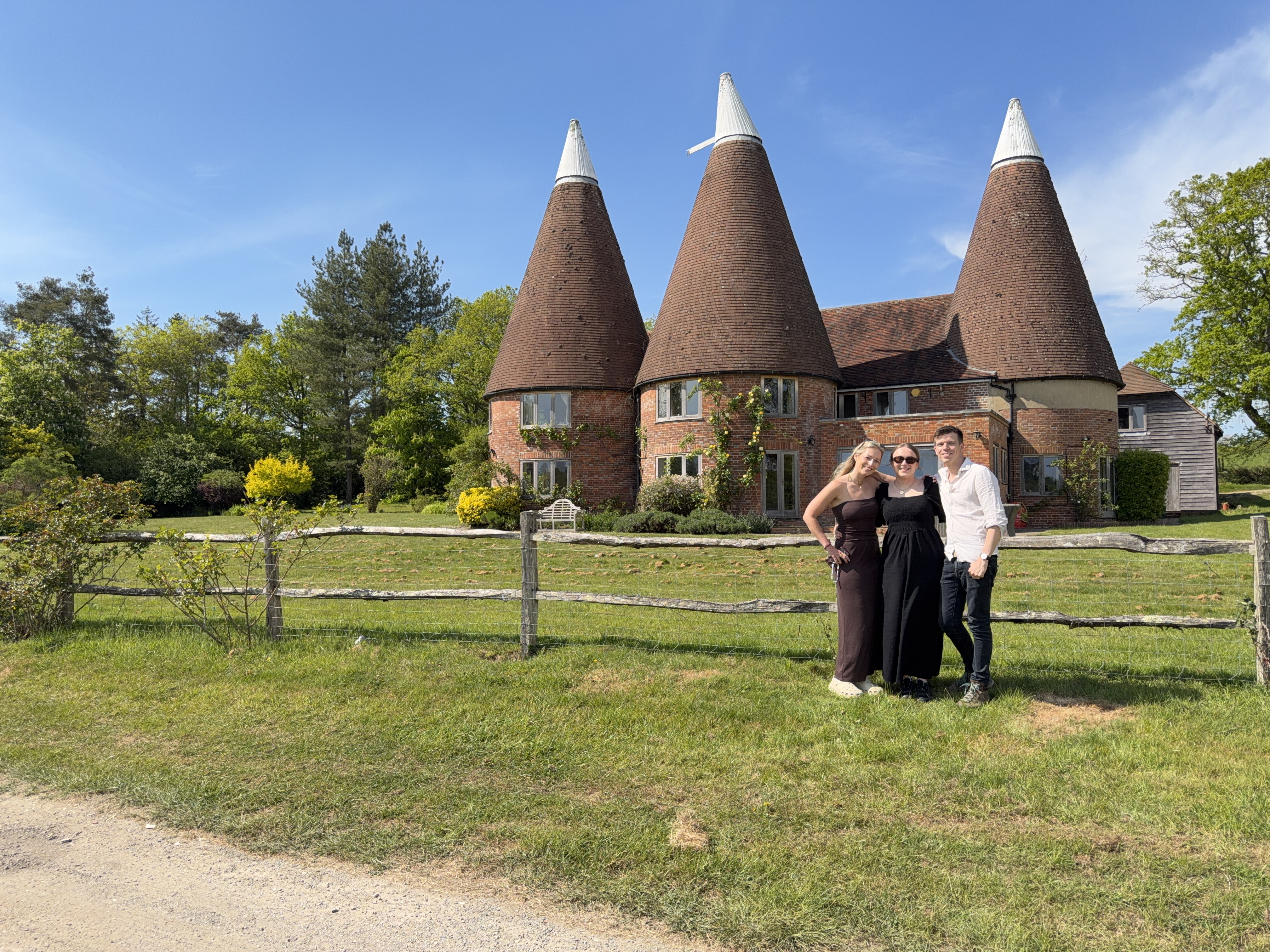 The oasthouse at Oastbrook Estate